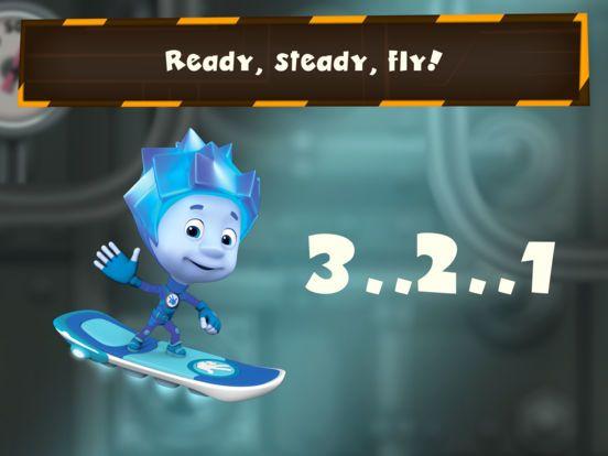 Portada de Fixie Surfer endless runner, racing games for kids