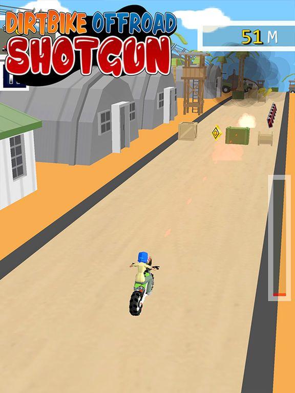 Portada de Dirt Bike Offroard ShotGun- Free 3D Shooting Games