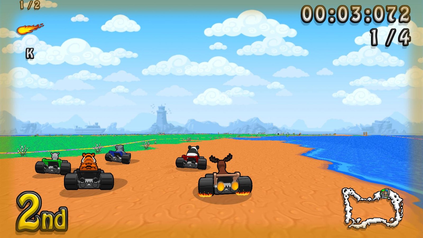 Portada de Wacky Wheels HD