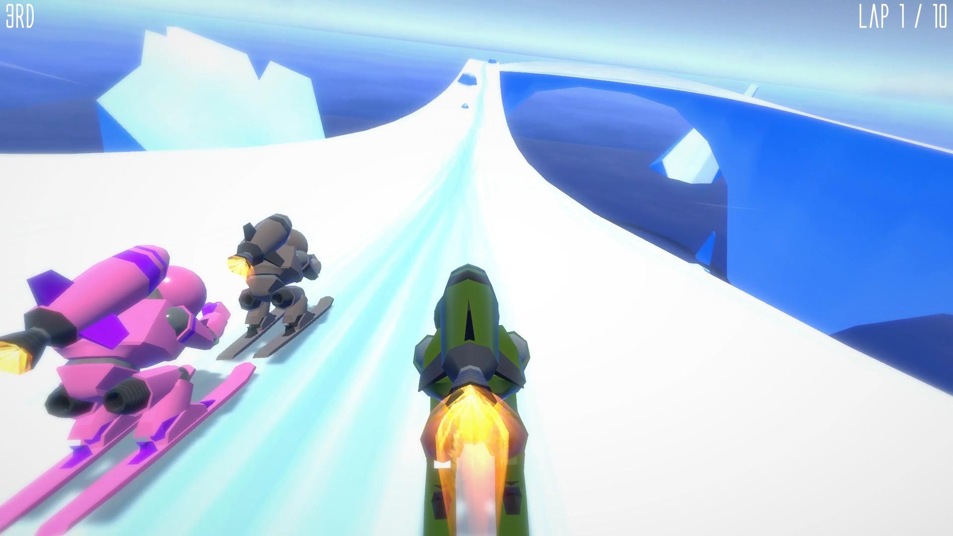 Portada de Rocket Ski Racing