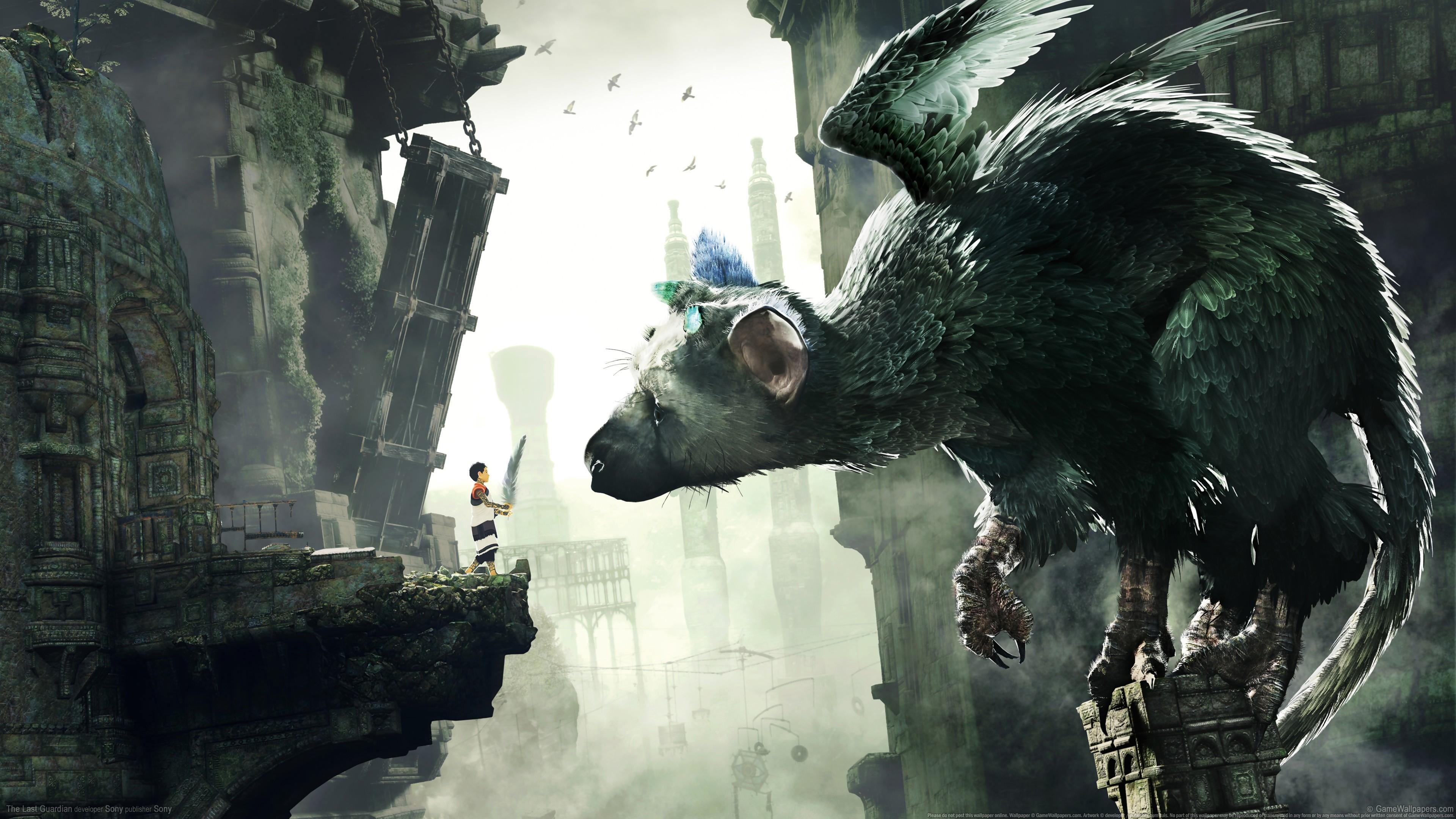 Portada de The Last Guardian