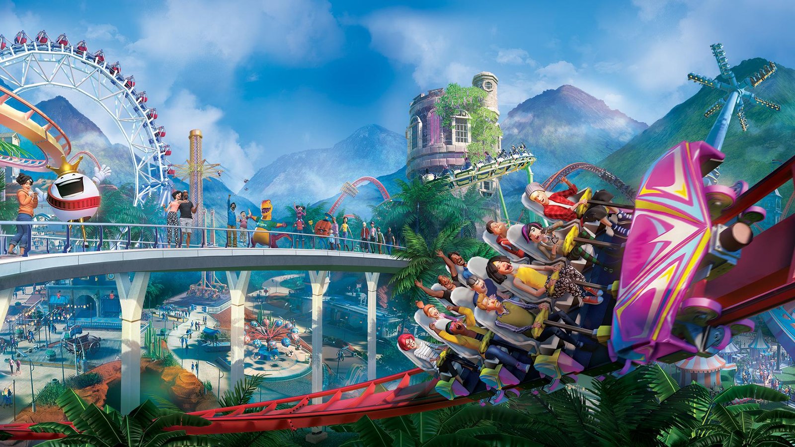 Portada de Planet Coaster