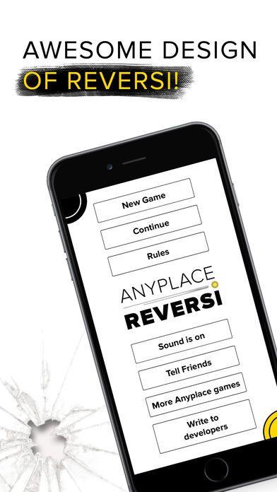Portada de Anyplace Reversi - Othello: black & white