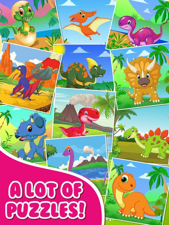 Portada de Dinosaur Jigsaw Puzzles - Kids Games for Toddlers