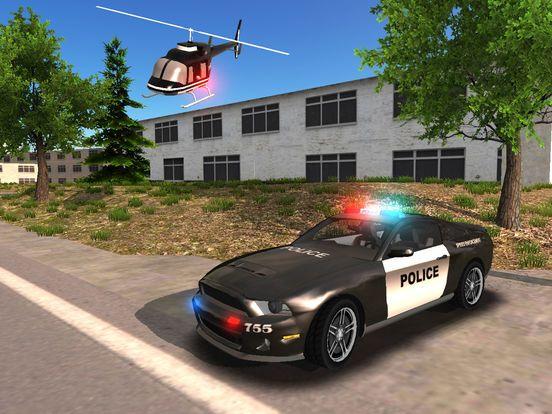 Portada de Police Car driving Offroad 4x4