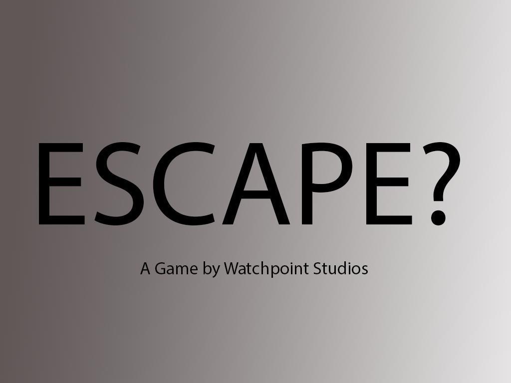 Portada de Escape[?]