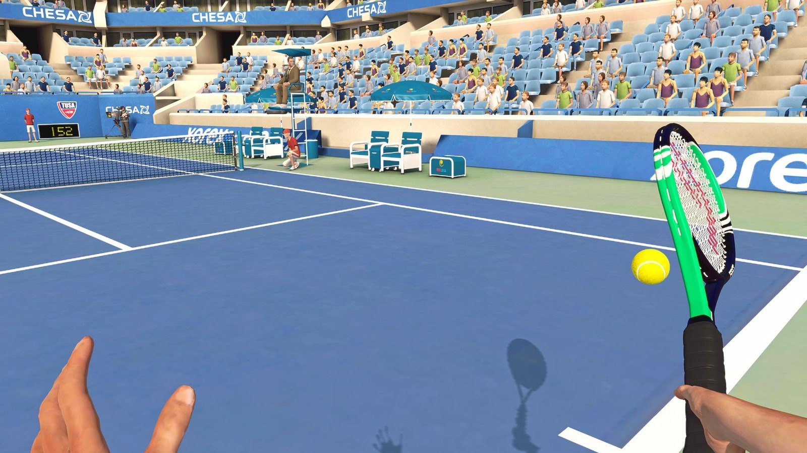Portada de First Person Tennis - The Real Tennis Simulator