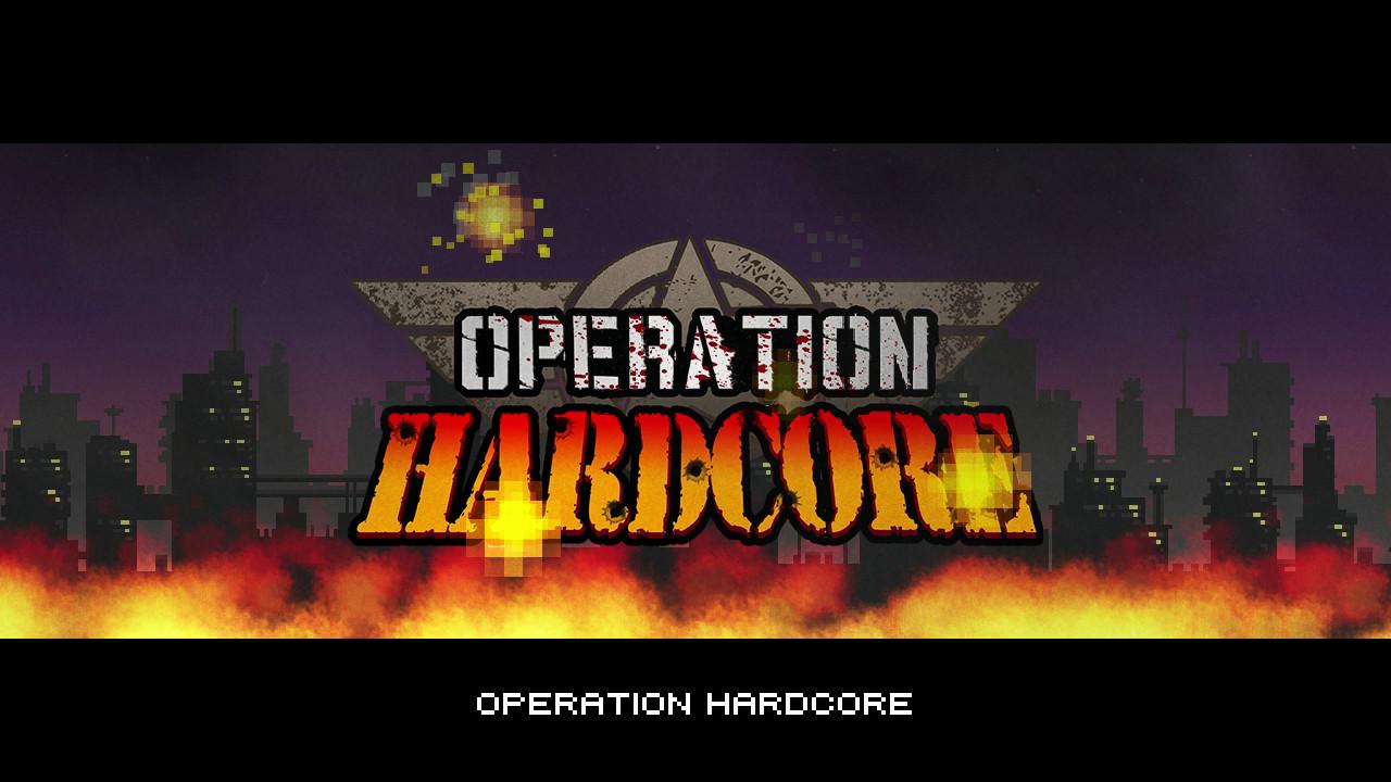 Portada de Operation Hardcore