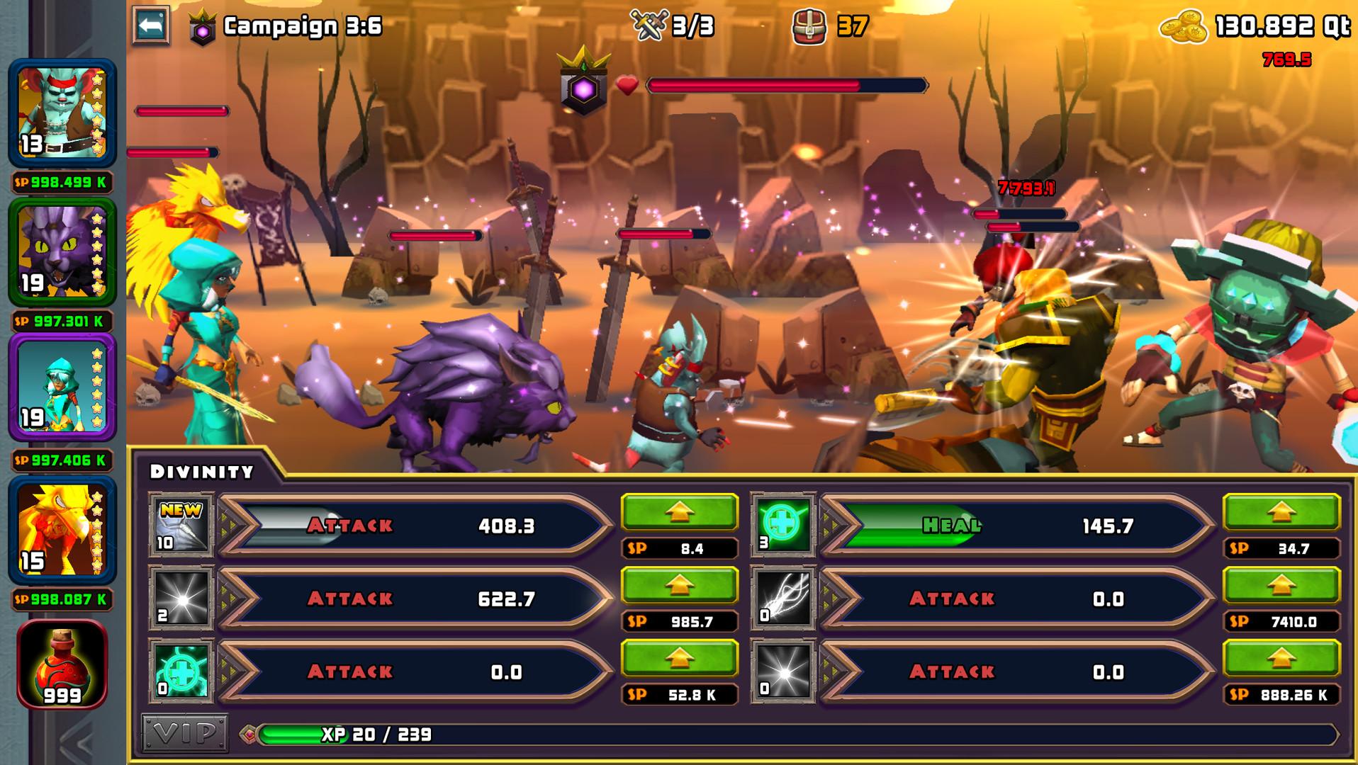 Portada de Heroes of Havoc: Idle Adventures