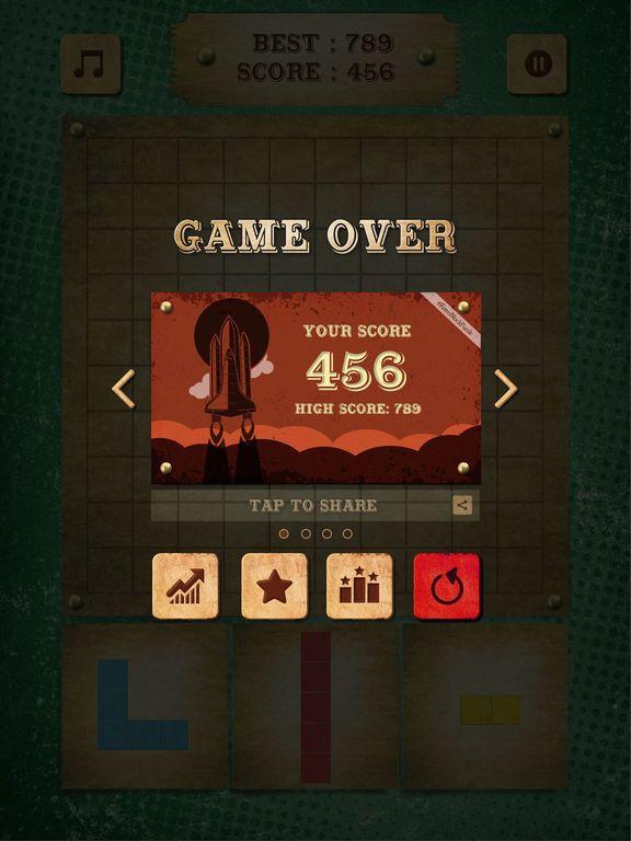 Portada de Retro Block Puzzle Game