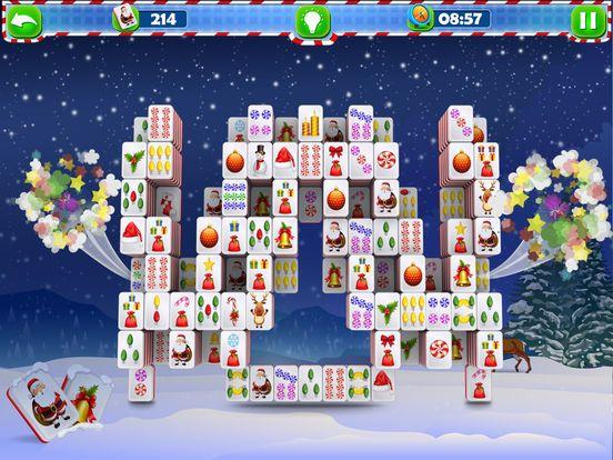 Portada de Santa Mahjong Solitaire Pro