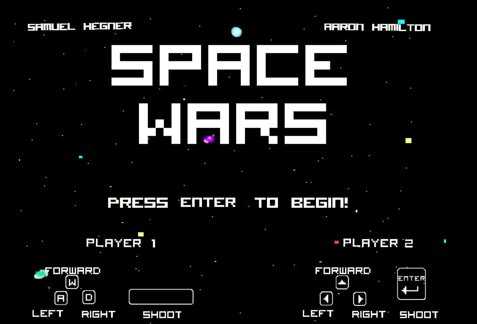 Portada de Space Wars (itch) (SamuelHegner)