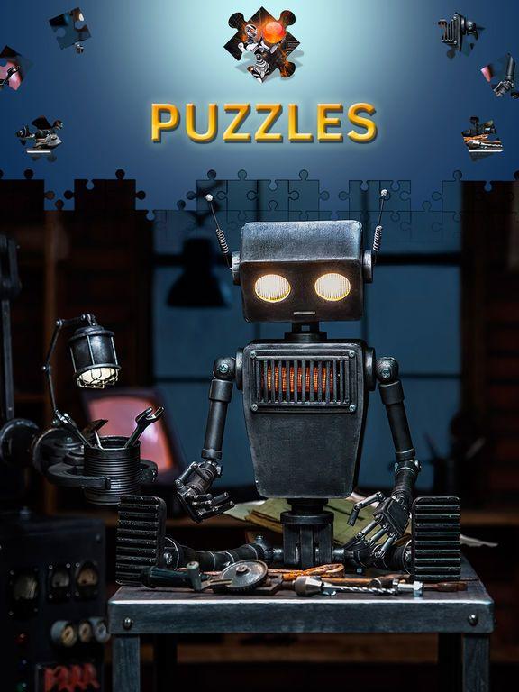 Portada de Robots New Jigsaw Puzzles 2017. Premium