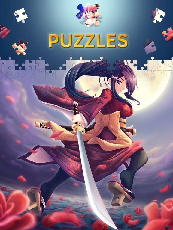 Portada de Anime Jigsaw Puzzles for Adults. Premium