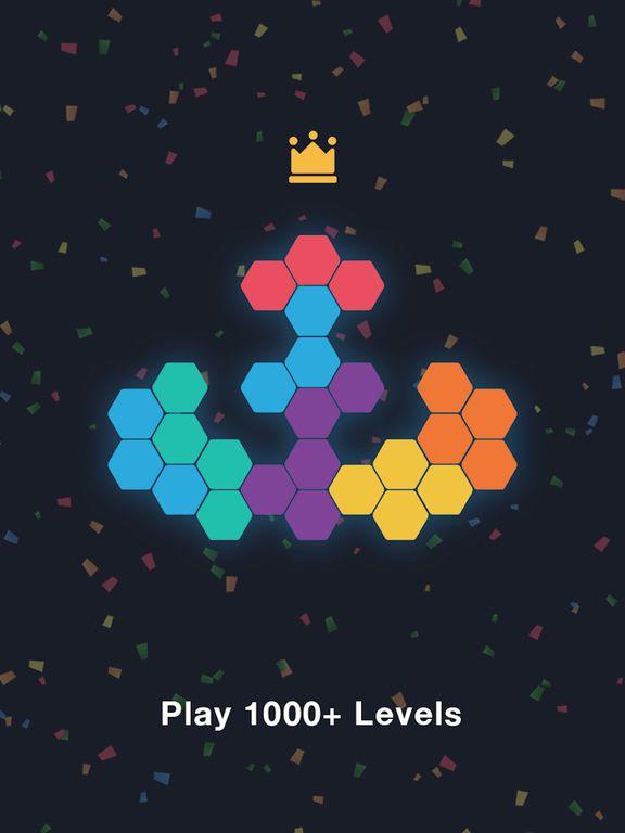 Portada de Hexa Block Pop - Free Addictive Puzzle Game