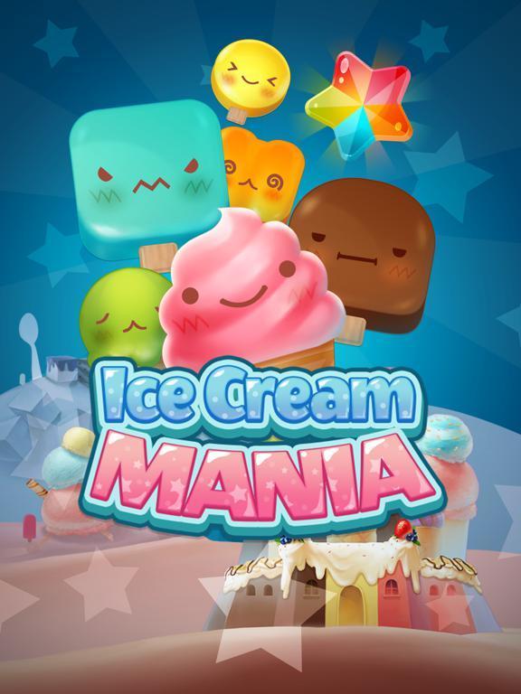 Portada de Ice Cream Mania:Match 3 Puzzle