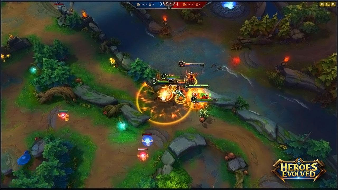 Portada de Heroes Evolved