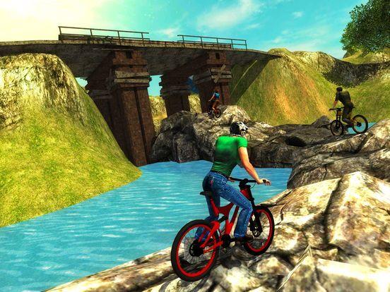 Portada de Crazy Off road Mountain Bicycle Rider Simulator 3D