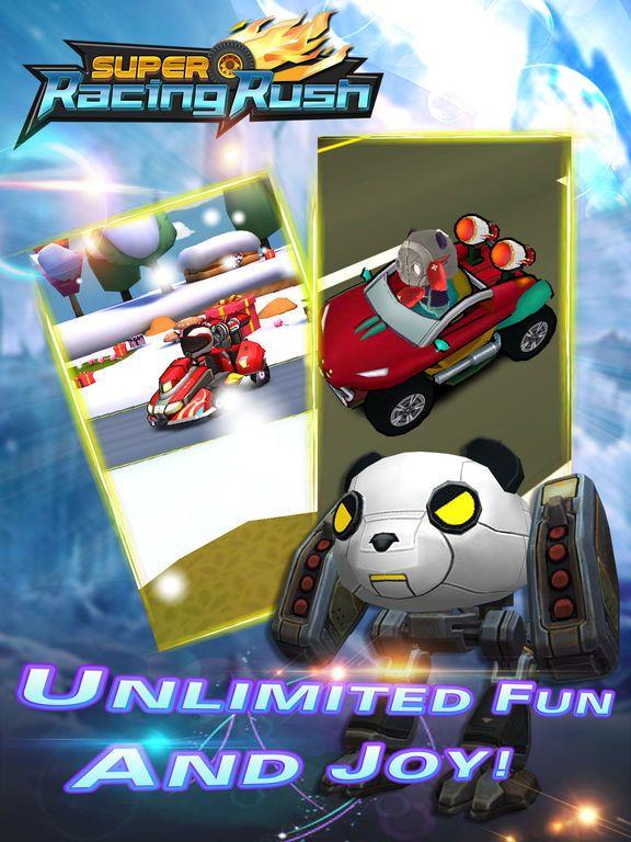 Portada de Super Racing Rush