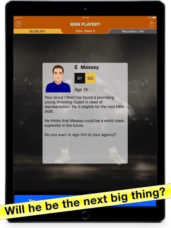 Portada de Basketball Agent: Manager Sim