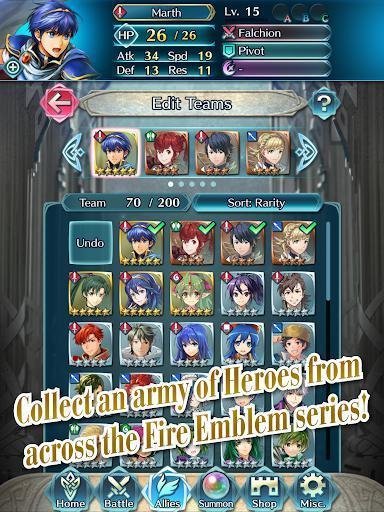 Portada de Fire Emblem Heroes