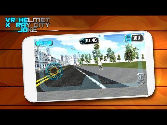 Portada de VR Helmet X-ray City Joke