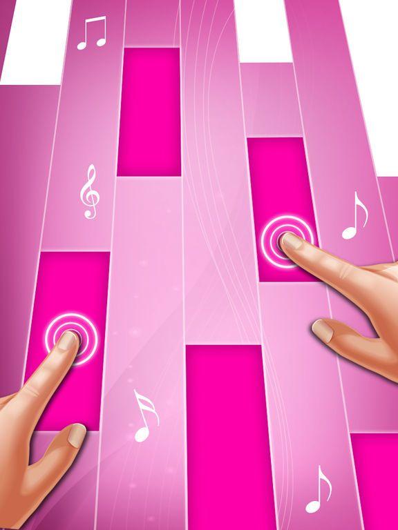 Portada de Pink Piano Tiles: Piano Games