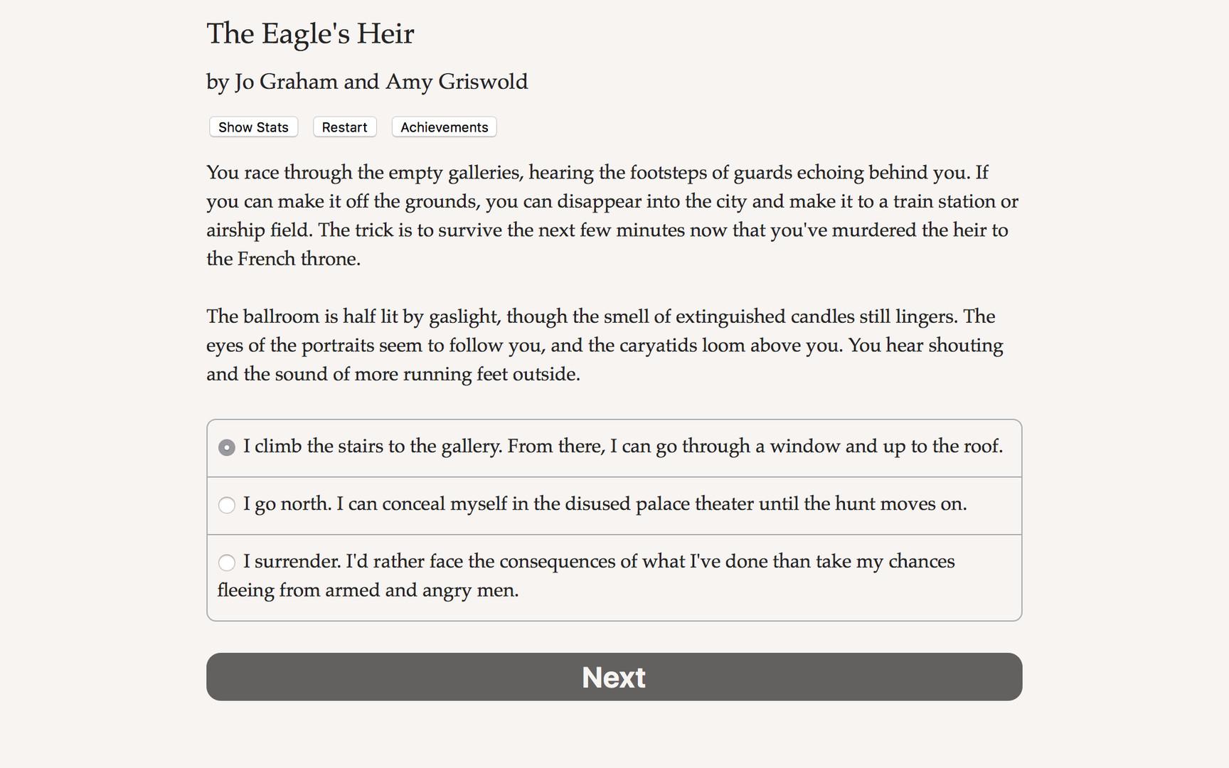 Portada de The Eagle's Heir