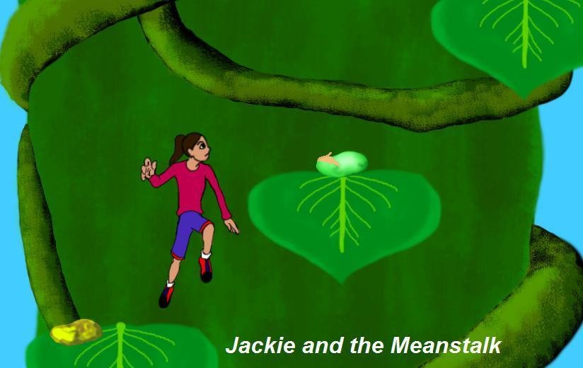 Portada de Jackie and the Meanstalk