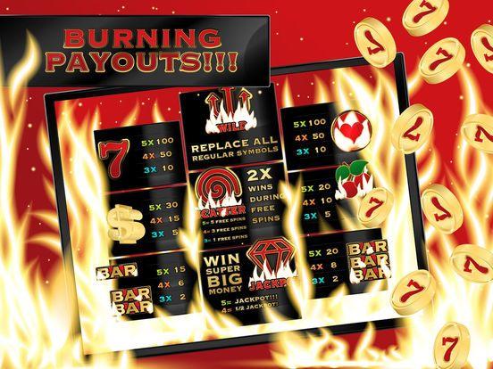 Portada de Burning Hot Inferno - Vegas Casino Slot Machine