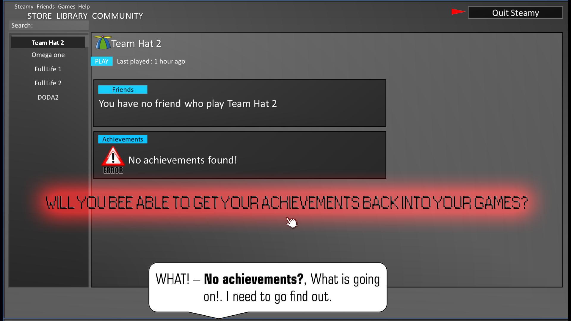 Portada de The Quest for Achievements
