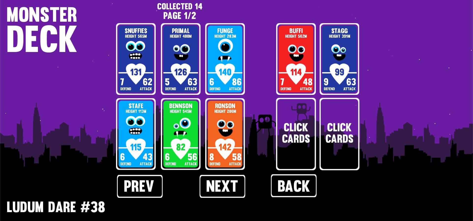 Portada de Monster Deck