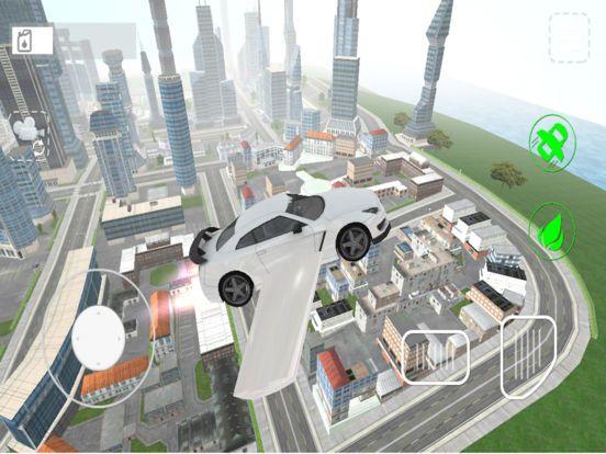 Portada de Fly-ing Sports Car Sim-ulator 3D