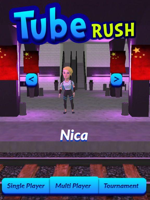 Portada de TubeRush - Multiplayer infinite runner