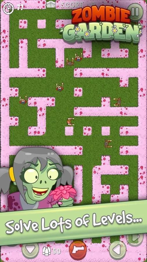 Portada de Zombie Garden (SteveAnand)