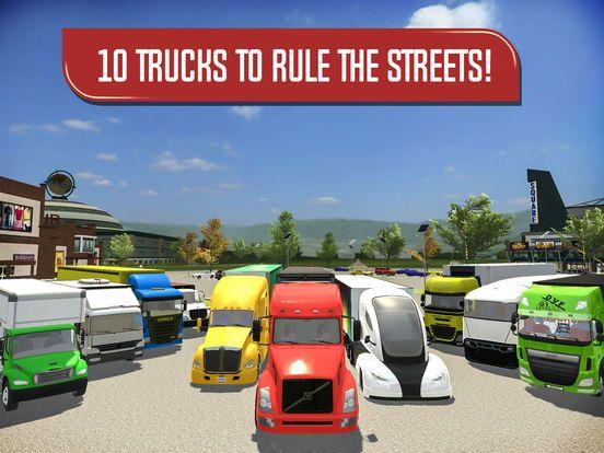 Portada de Delivery Truck Driver Highway Ride Simulator