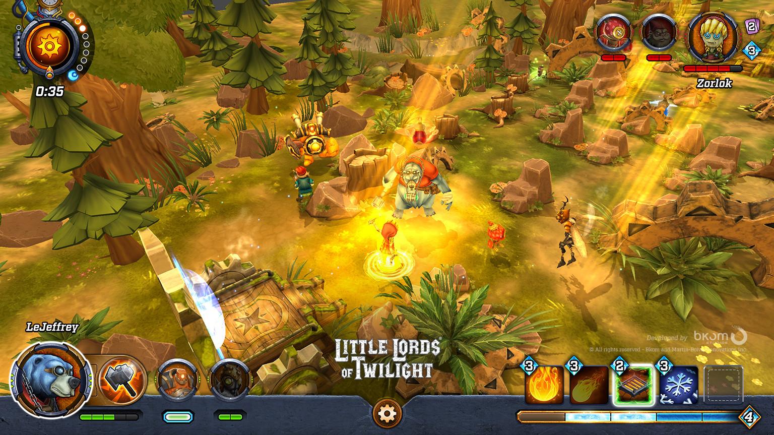 Portada de Little Lords of Twilight