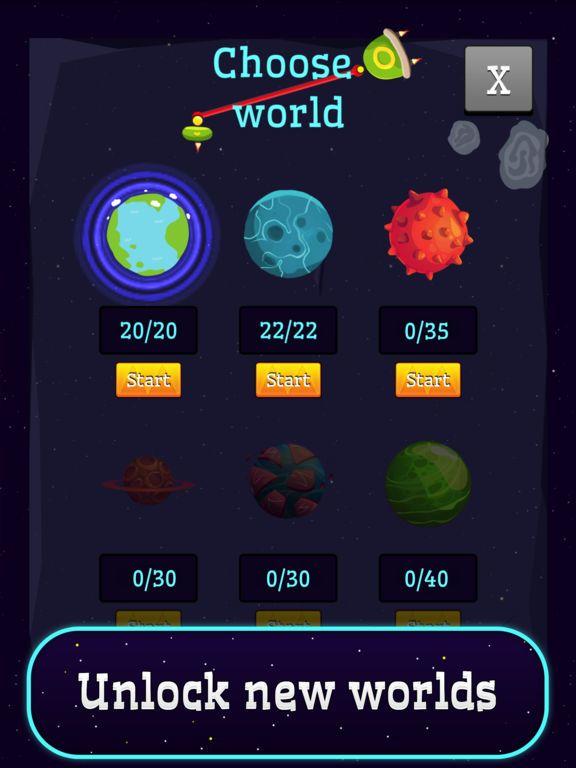 Portada de Space Lazors - puzzle saga