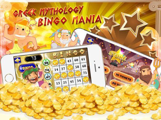 Portada de Greek Gods & Mythology Bingo Games