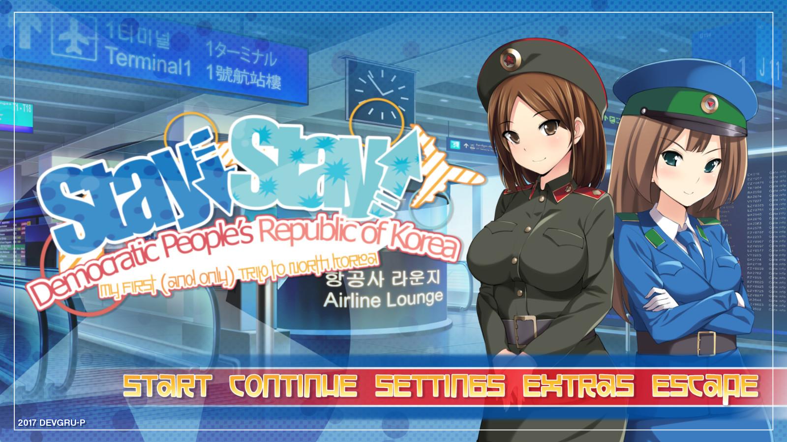 Portada de Stay! Stay! Democratic People's Republic of Korea!