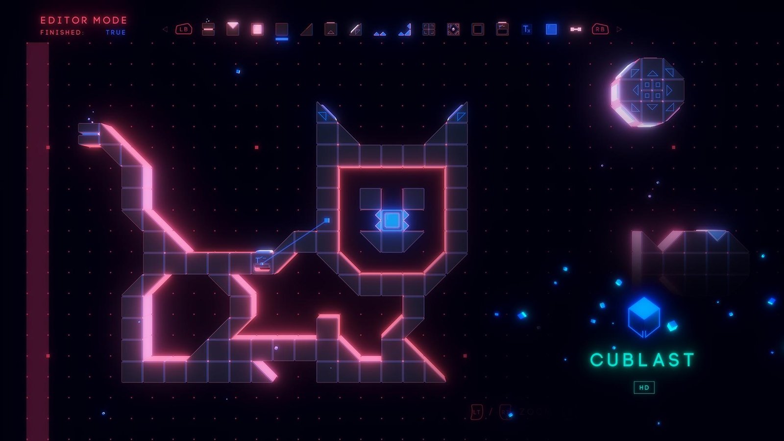 Portada de Cublast HD (itch)