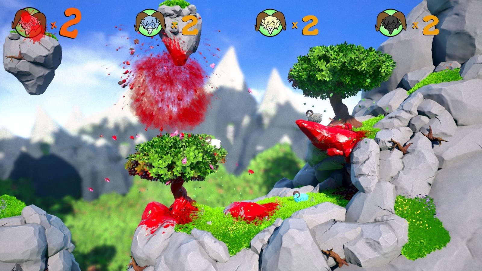 Portada de Super Bash Goats