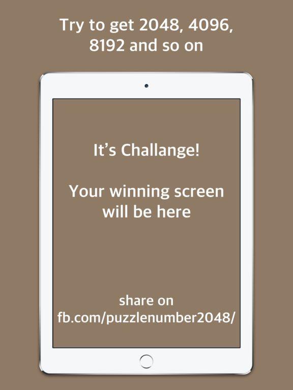 Portada de 2048 - puzzle number