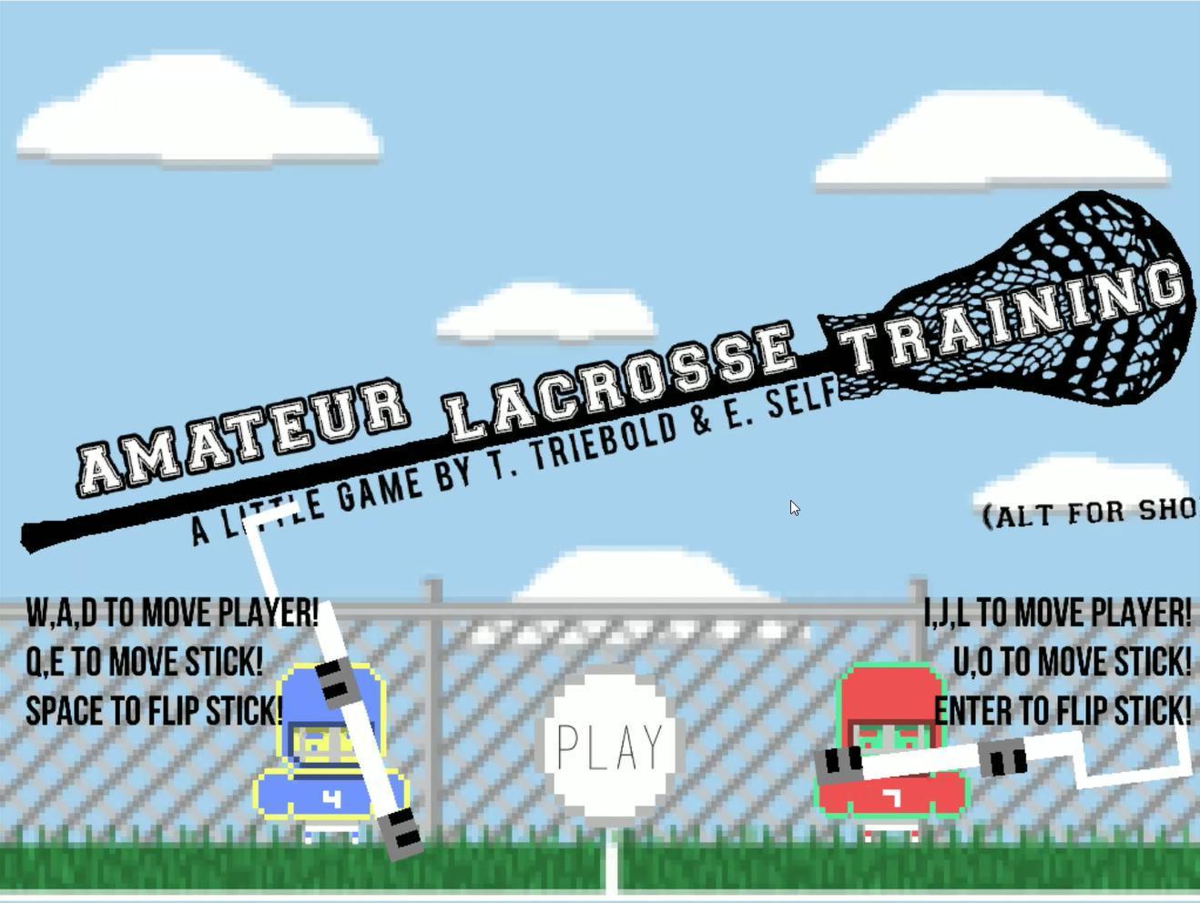 Portada de Amateur Lacrosse Training