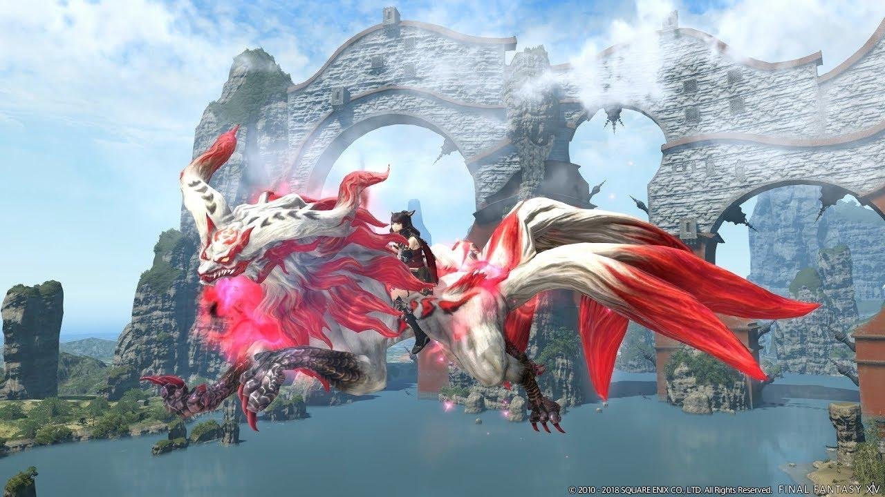 Portada de Final Fantasy XIV: Stormblood
