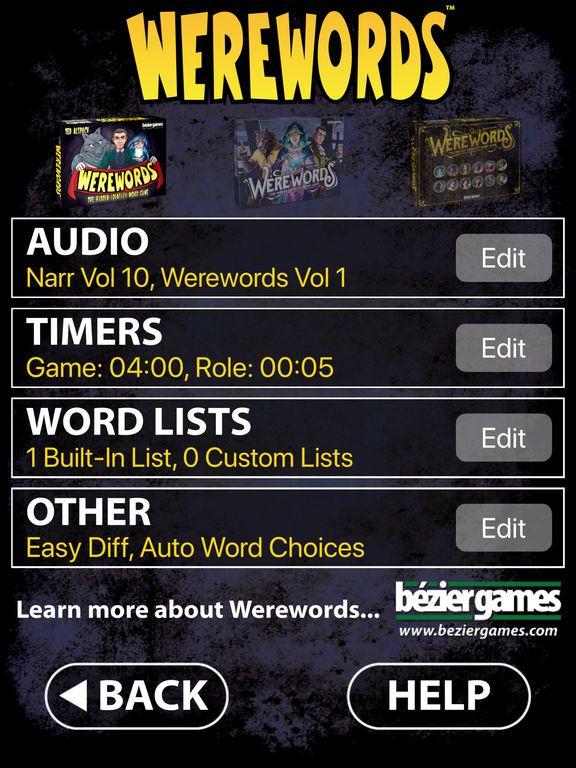 Portada de Werewords