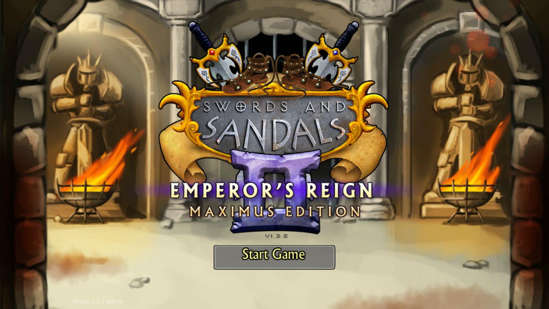 Portada de Swords and Sandals 2 Redux: Maximus Edition