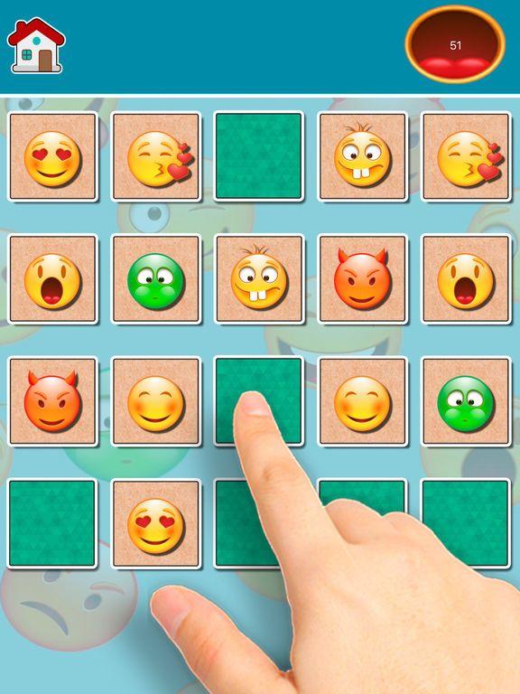 Portada de Emojis Find the Pairs Learning & memo Game