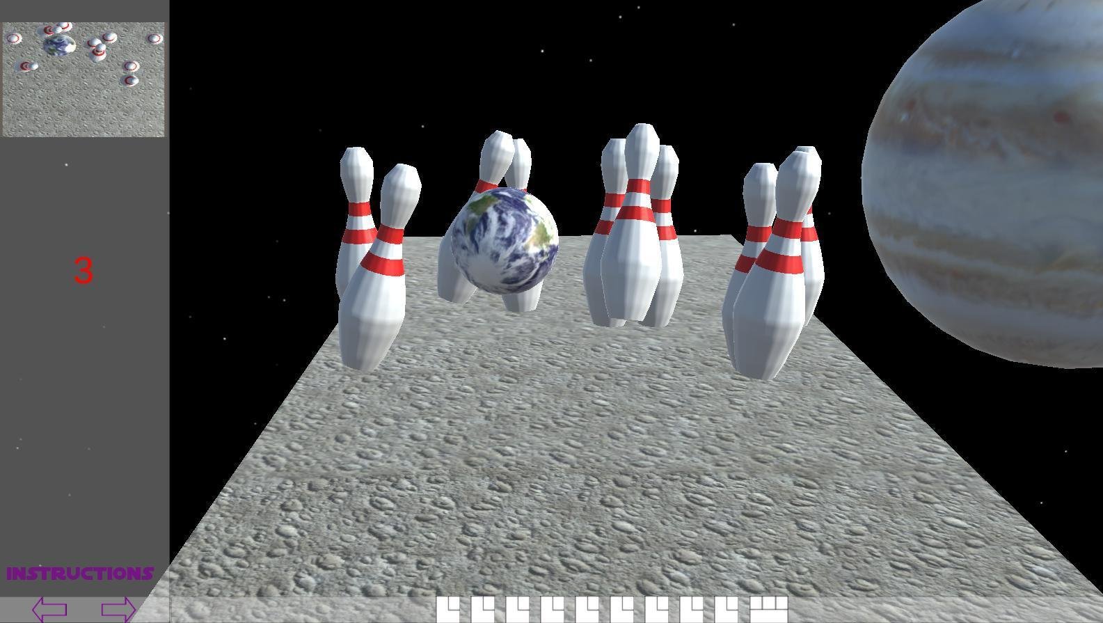 Portada de Galactic Bowling (itch)