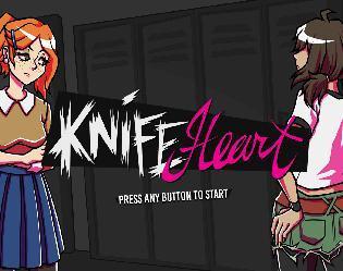 Portada de KnifeHeart (Ben Costrell)